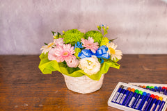 【アレンジメント】ピンク系（￥9,900）※「東京23区」お届け限定